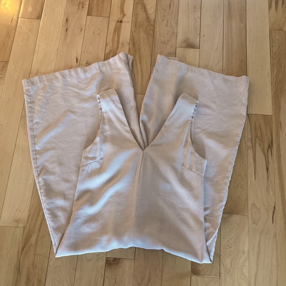 Oak and fort light pink jumpsuit, one size (M fit).
